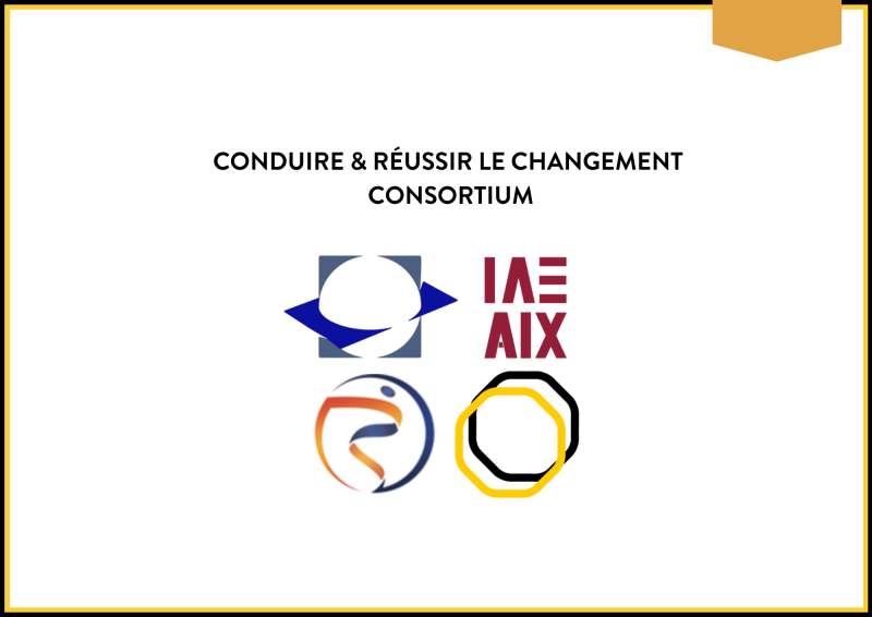 Conduire et réussir le changement avec un programme certifiant et finançable à 100% par OPCO, CPF, entreprise, FIF-PL, dispensé par deux grandes écoles et deux cabinets experts dans le pilotage du changement